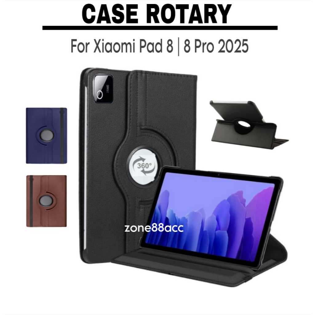 sarung rotary xiaomi pad 8 / 8 pro 11.2"inch 2025 / case xiaomi pad 8 / case xiaomi pad 8 pro / casi