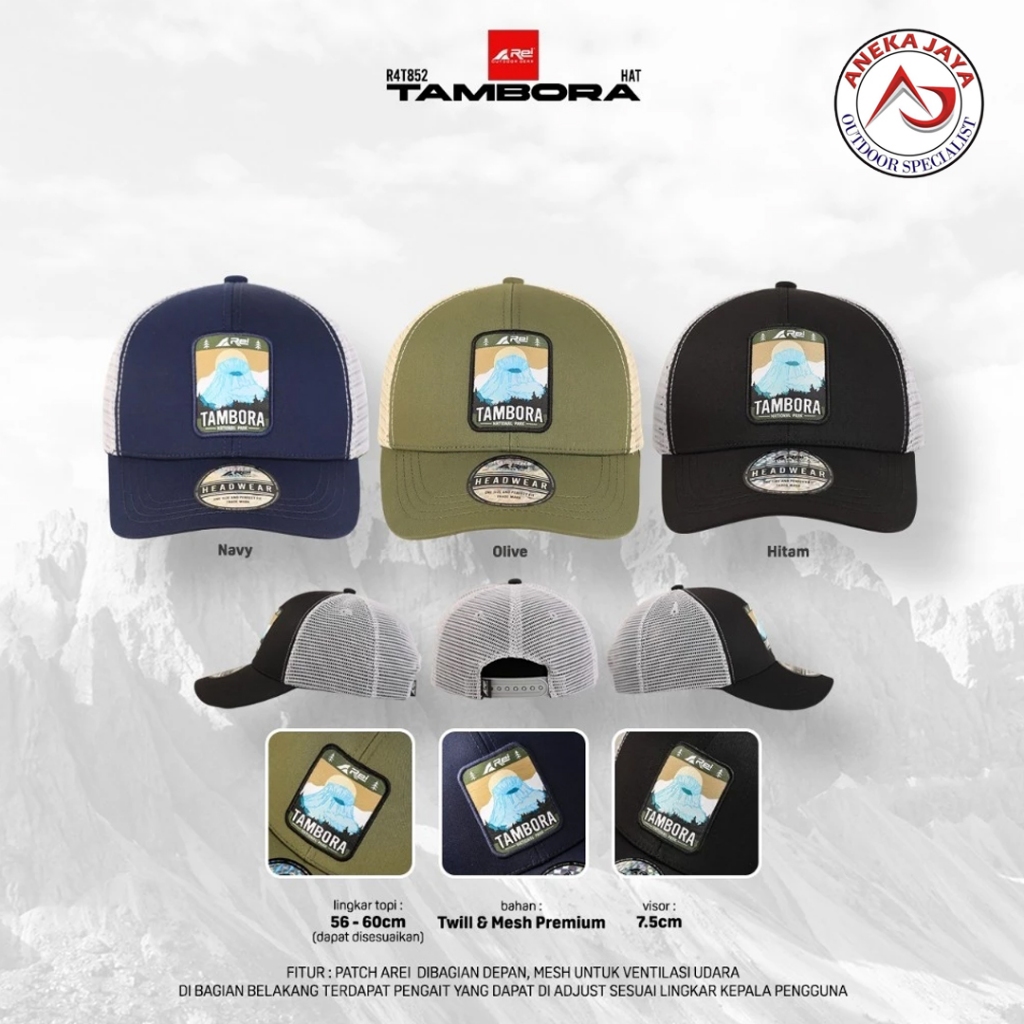 ANEKA JAYA- TOPI AREI TAMBORA