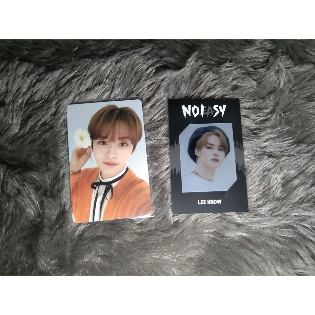 PC OFFICIAL STRAY KIDS LEE KNOW NACIFIC + FRAME NOEASY (PHOTOCARD OFFICIAL)