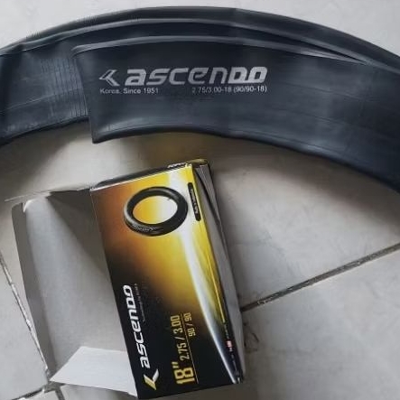 BAN DALAM MOTOR BERKUALITAS BERBAGAI UKURAN- TEKNOLOGI KOREA ASCENDO