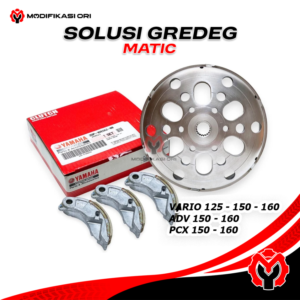 MANGKOK KAMPAS GANDA PCX - KAMPAS GANDA NMAX ORI SOLUSI GREDEG - VARIO 125-150