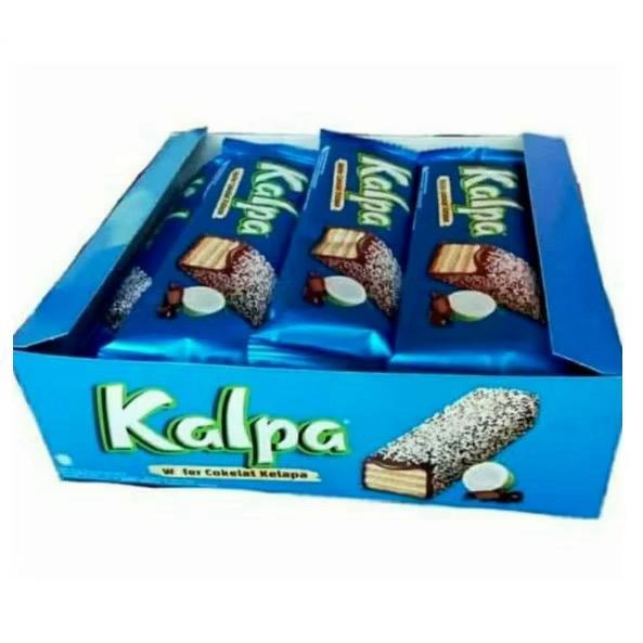 KALPA WAFER COKELAT KELAPA SNACK HARGA GROSIR CEMILAN ANAK