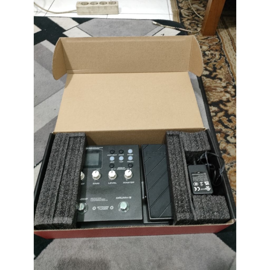 efek gitar nux mg300 original second