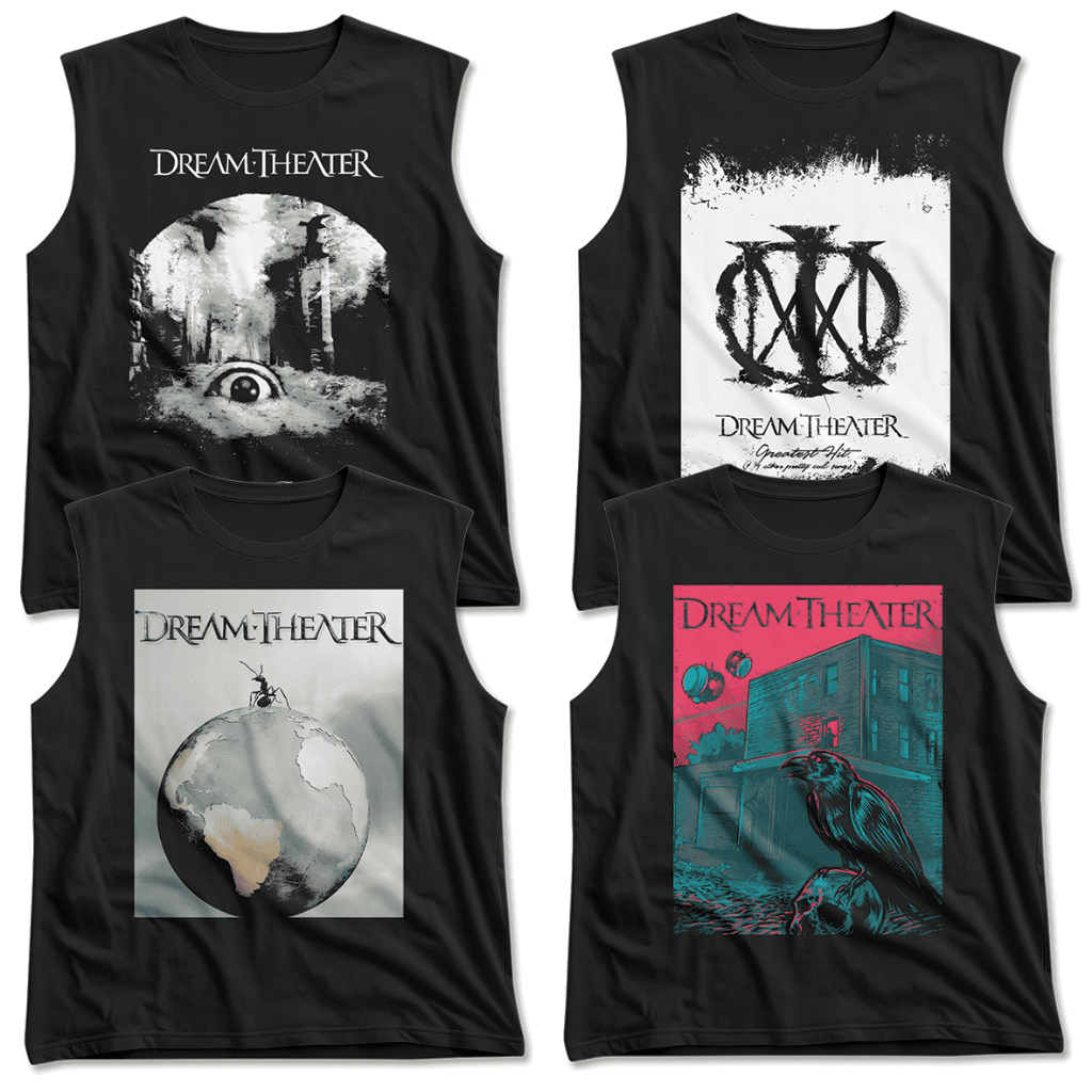 BAJU KAOS DREAM THEATER OVERSIZE SINGLET SLEEVELESS GRAPHIC DISTRO MUSIK PROGRESSIVE METAL Atasan Co