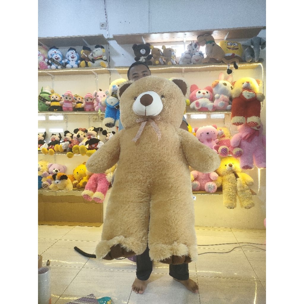 Boneka Beruang Teddy Bear Pita 1 M+ Nama
