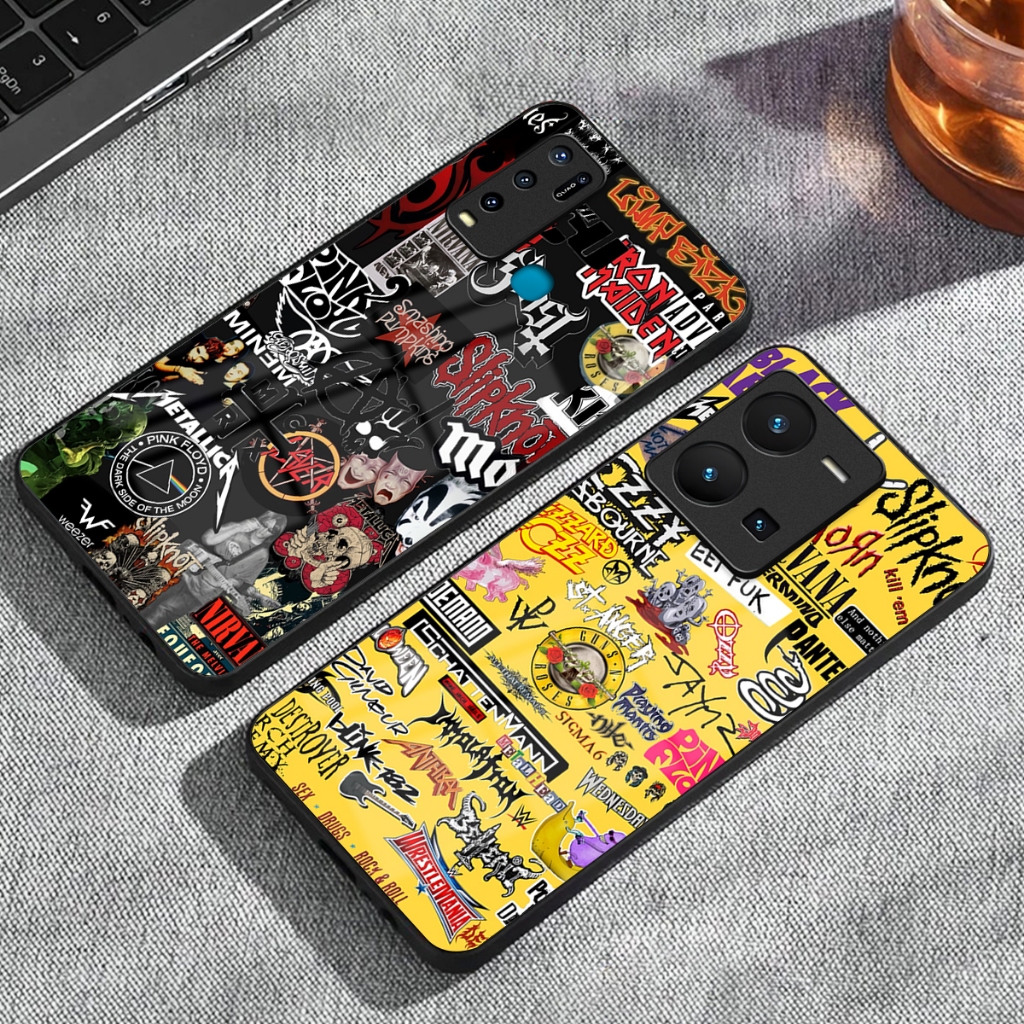 Case Glossy Vivo Y35 / Vivo Y30 - Y30i - Y50 / Vivo Y22 / Vivo Y12 / Vivo Y21 Soft Case Kilau - Cass