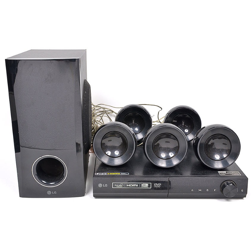 Home Theater LG DH4220S DVD 330W 5.1 preloved normal