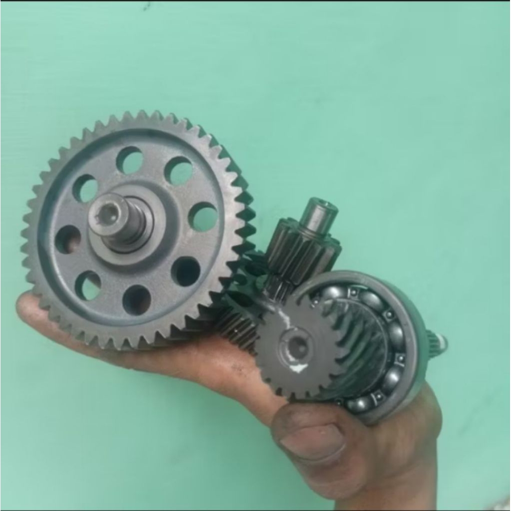 GEAR rasio 1set vari original cw 110 karbu vario tekno 110 kabru/beat.fi setater kasar beat/karbu