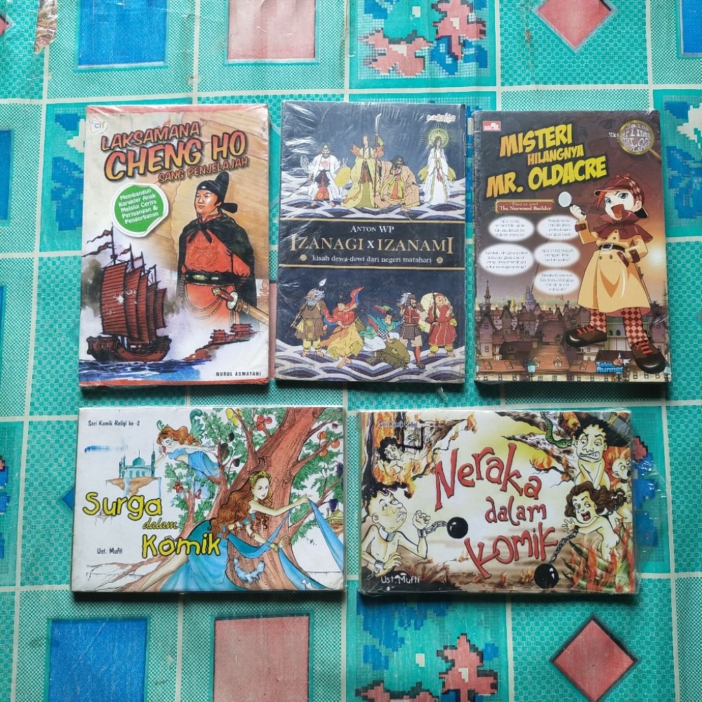 Varian Buku Komik NEXT G, Kecil² Punya Karya: Kasih Sayang IBU, Hutan Ajaib UNICORN, HORSE MAGIC, GH