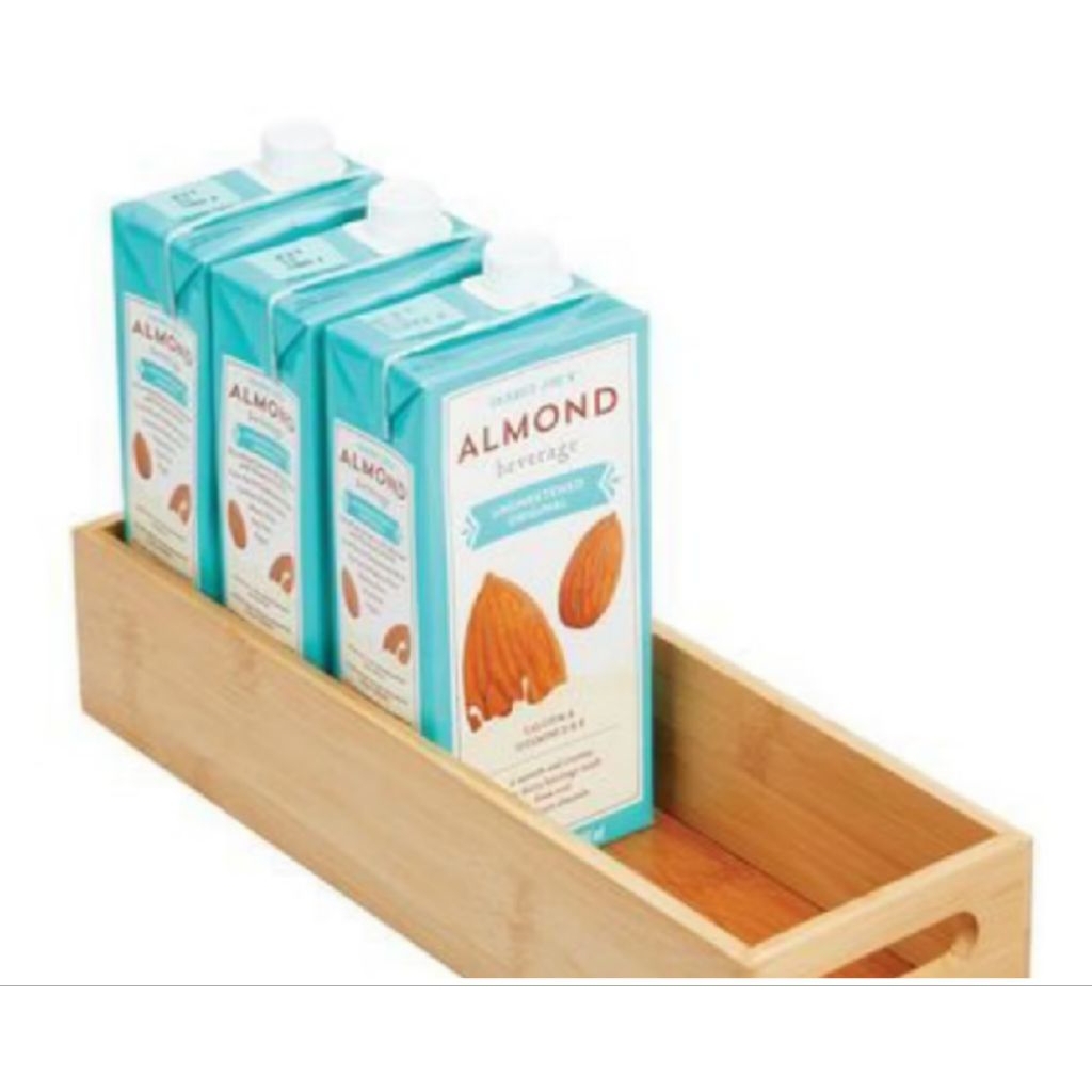 Kayu kotak minimalis bumbu dapur tatakan serbaguna