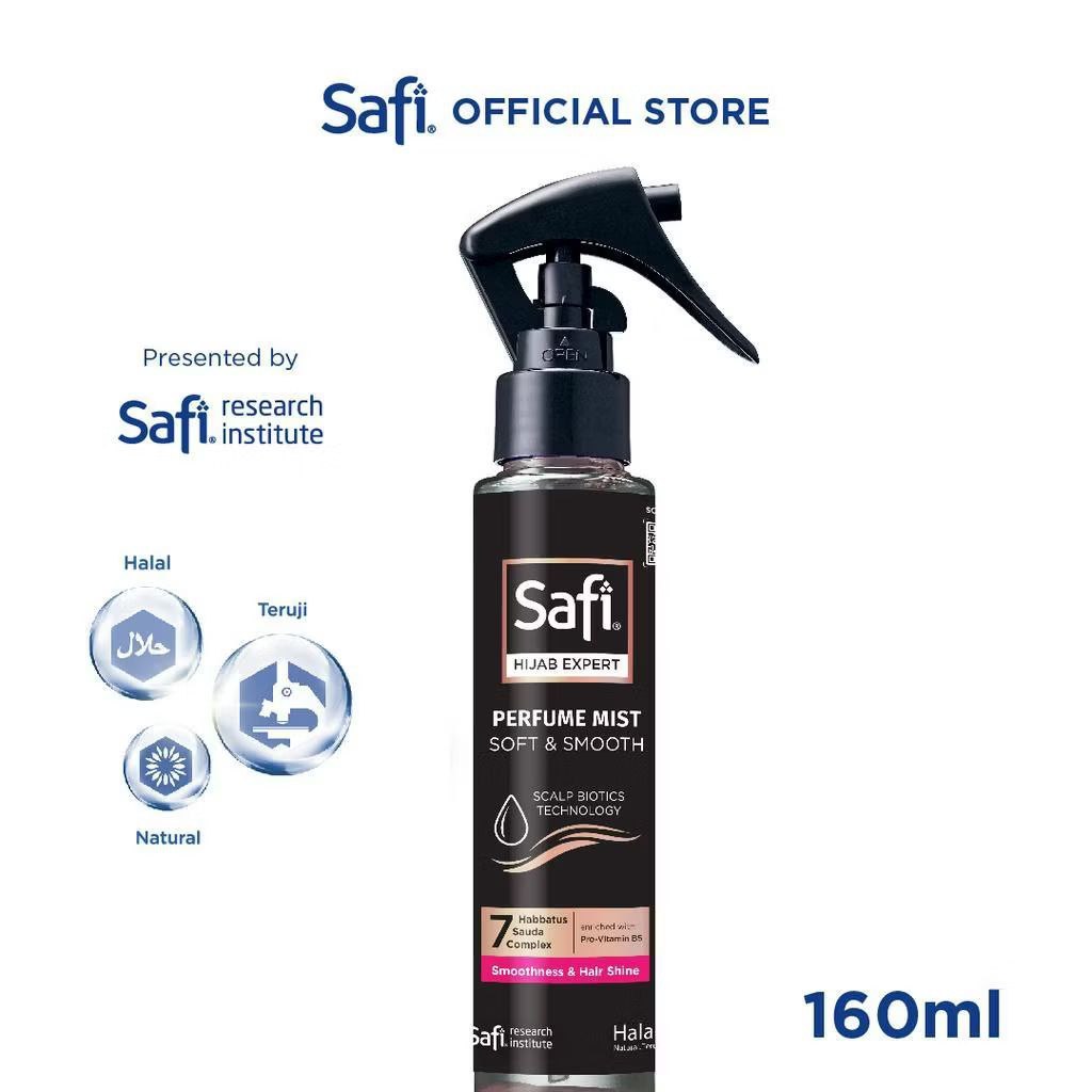 Safi HIJAB EXPERT PERFUME MIST SOFT & SMOOTH / Perfume Smooth Hijab