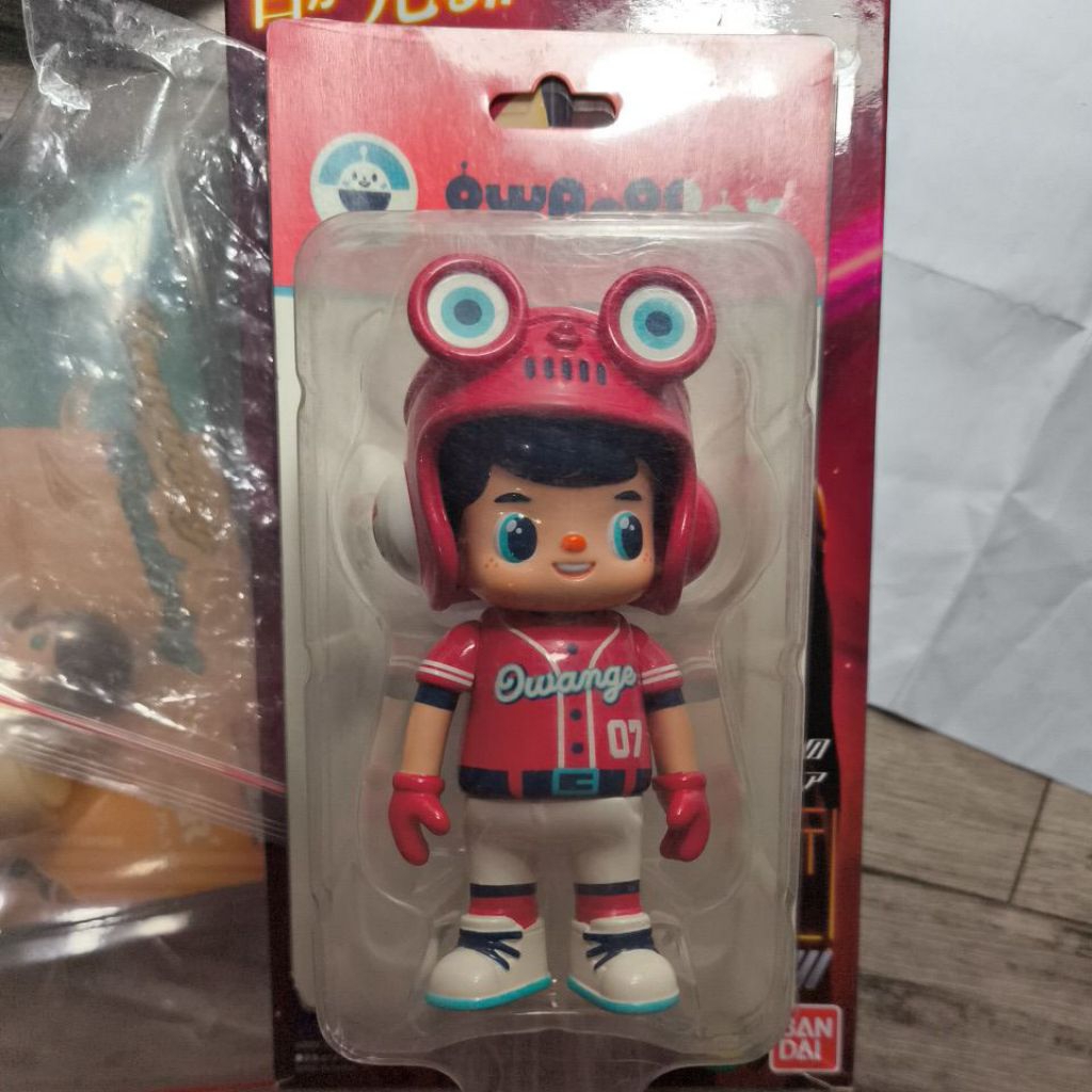 Baseball Boy (Owange Boy) Figure Indonesia Art Designer Toys by Kong Andri