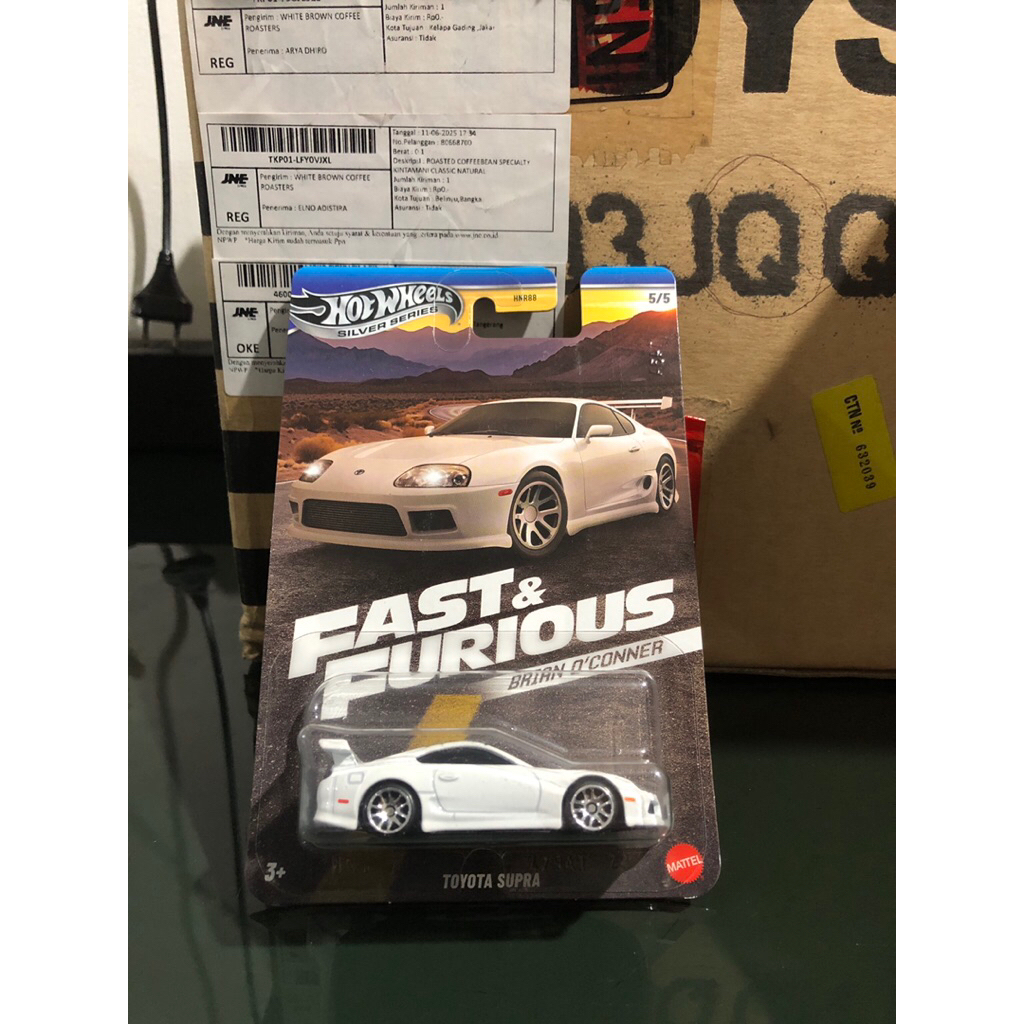 hot wheels fast and furious toyota supra putih