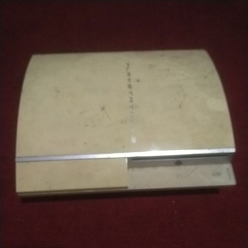 PS3 FAT KONDISI RUSAK YLOD/SHORT HDD 250GB