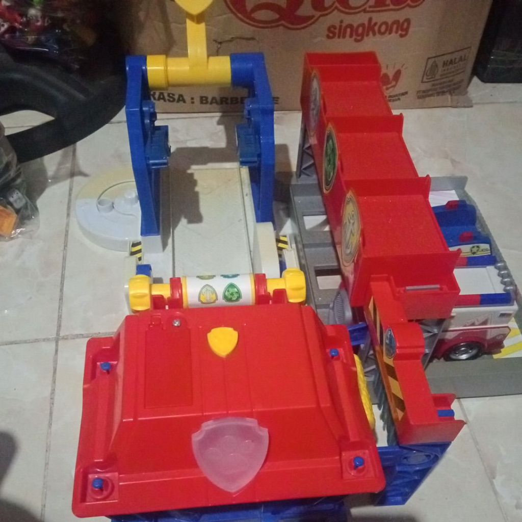 diorama Paw patrol preloved