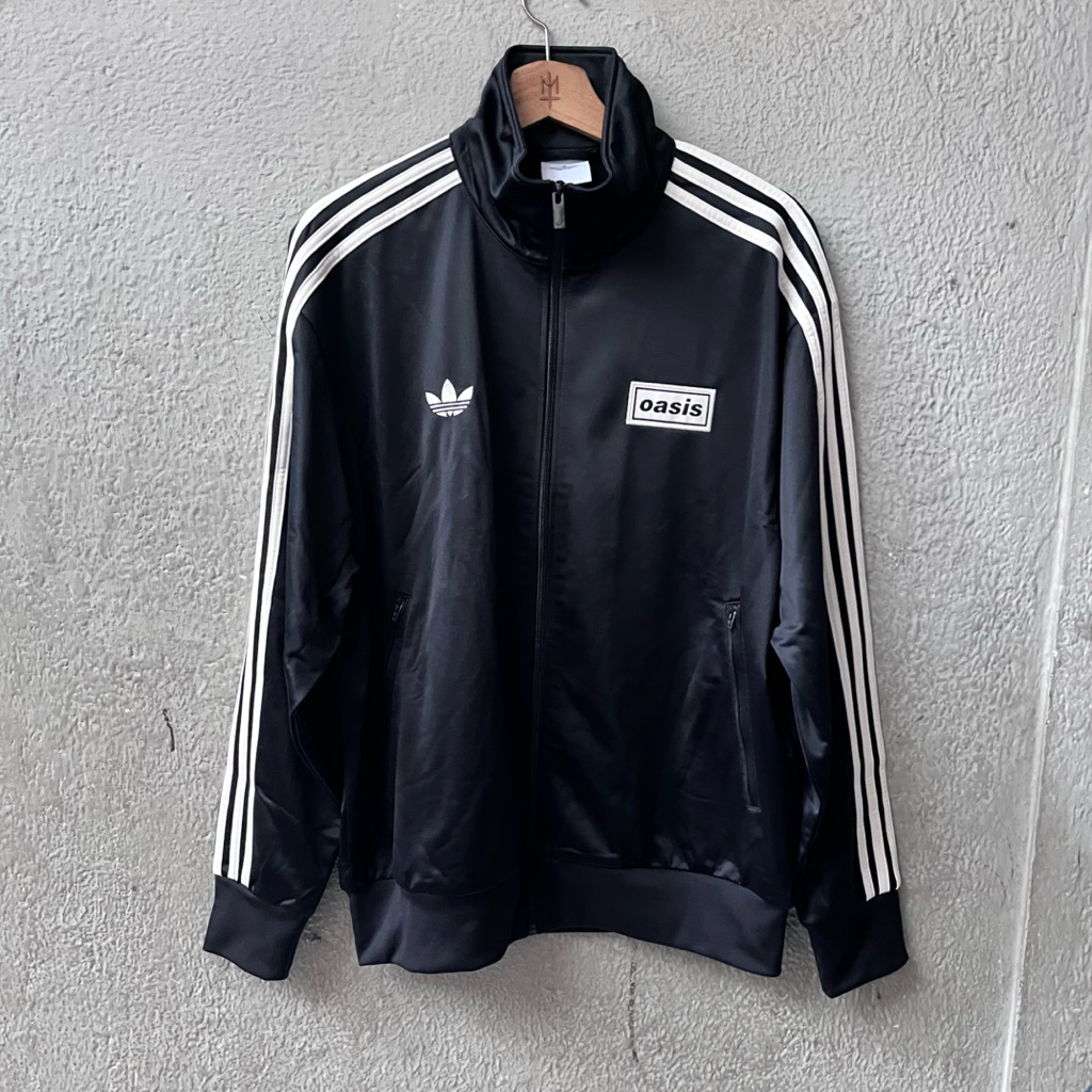 tracktop jacket ADIDAS x OASIS tour firebird Black