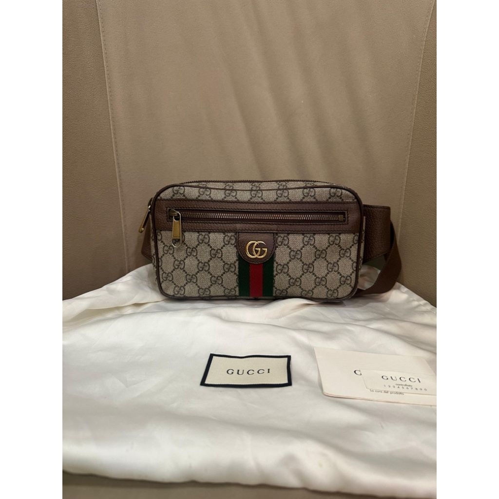 GUCCI PRELOVED WAISTBAG OPHIDIA