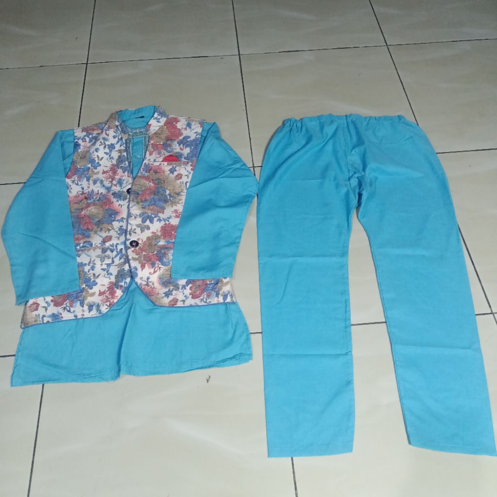 Kurta rompi india anak 7-8th PL