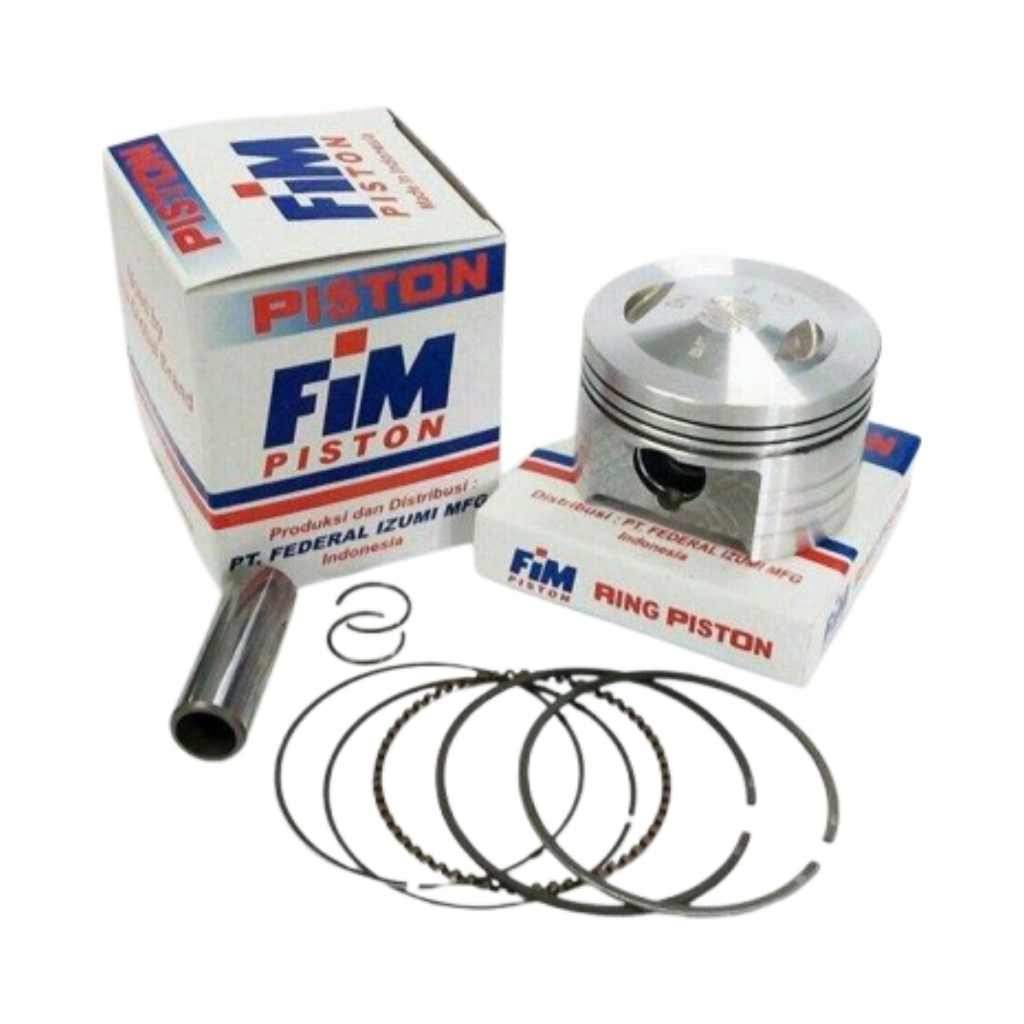 Piston Kit MIO XB FIM IZUMI 53.5 54 54.5 55 PIN 15 FIM47 Mio Bore Up XB Seher Bore Up Mio XB