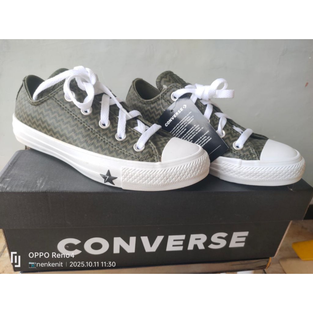 Converse Chuck Taylor leather green new ori BNIB