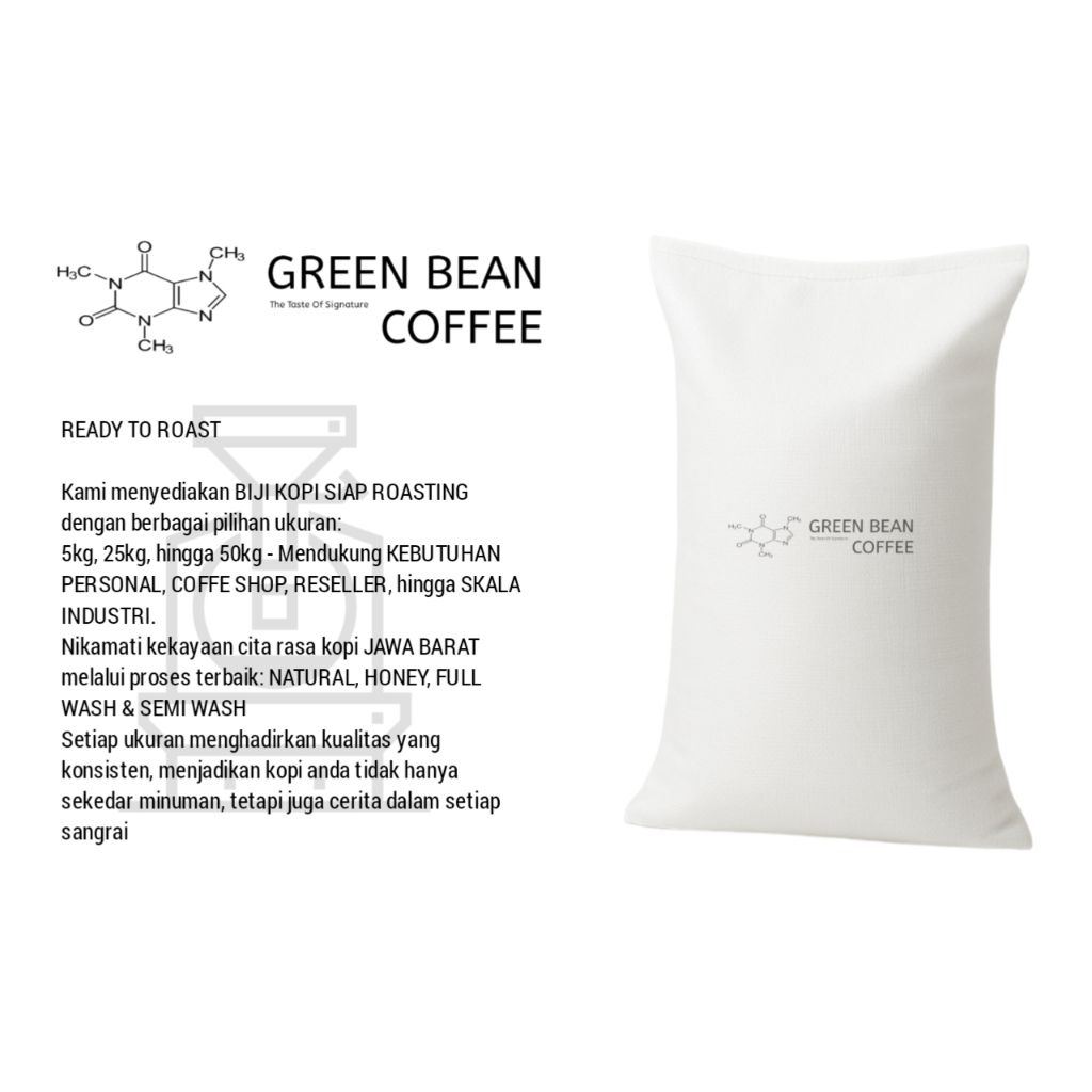 Green Bean Arabika Full Wash Specialty Komersil