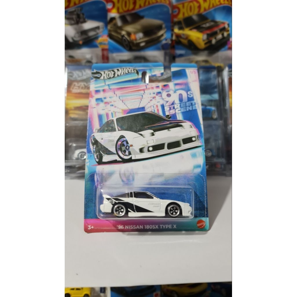 hotwheels 90 street scene nissan 180sx