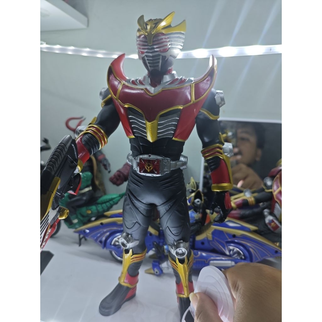Action Figure Kamen Rider Ryuki Survive Big Sofy & Weapon Lengkap BoX