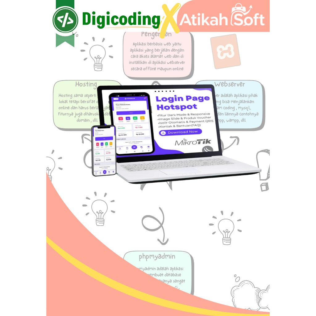 Template Login Page HotspotMikrotic