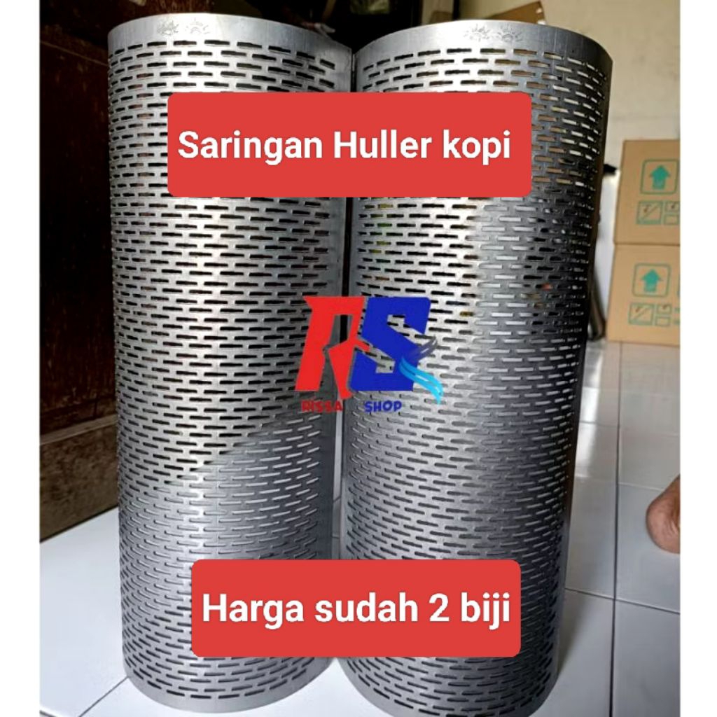 Saringan Kupas kulit Kopi Kering Mesin Huller kopi