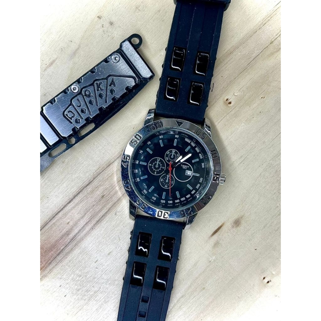 JAM TANGAN SPORT PRIA TERLARIS /Jam Tangan Cowok Cowok Hitam Keren