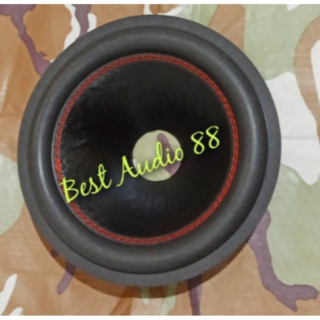 Daun kertas speaker mobil sub woofer subwoofer 10inch 10 inch coating jahit voice 50.5mm tinggi 6.5c