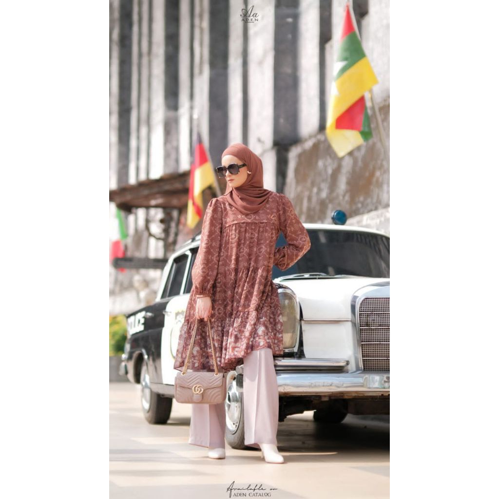 PL Aden hijab / preloved charlotte tunik aden hijab