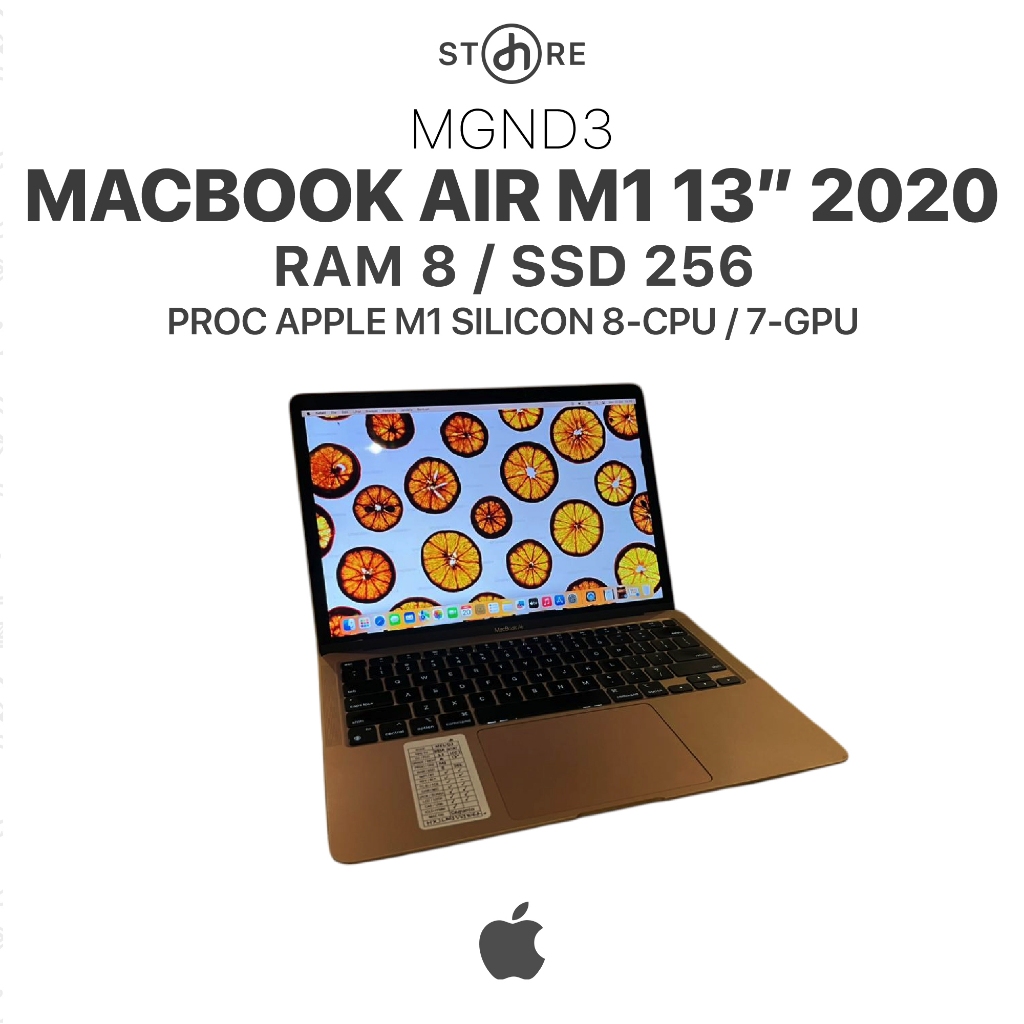 Second , Macbook Air M1 2020 13" , 8/256 , Gold , MGND3