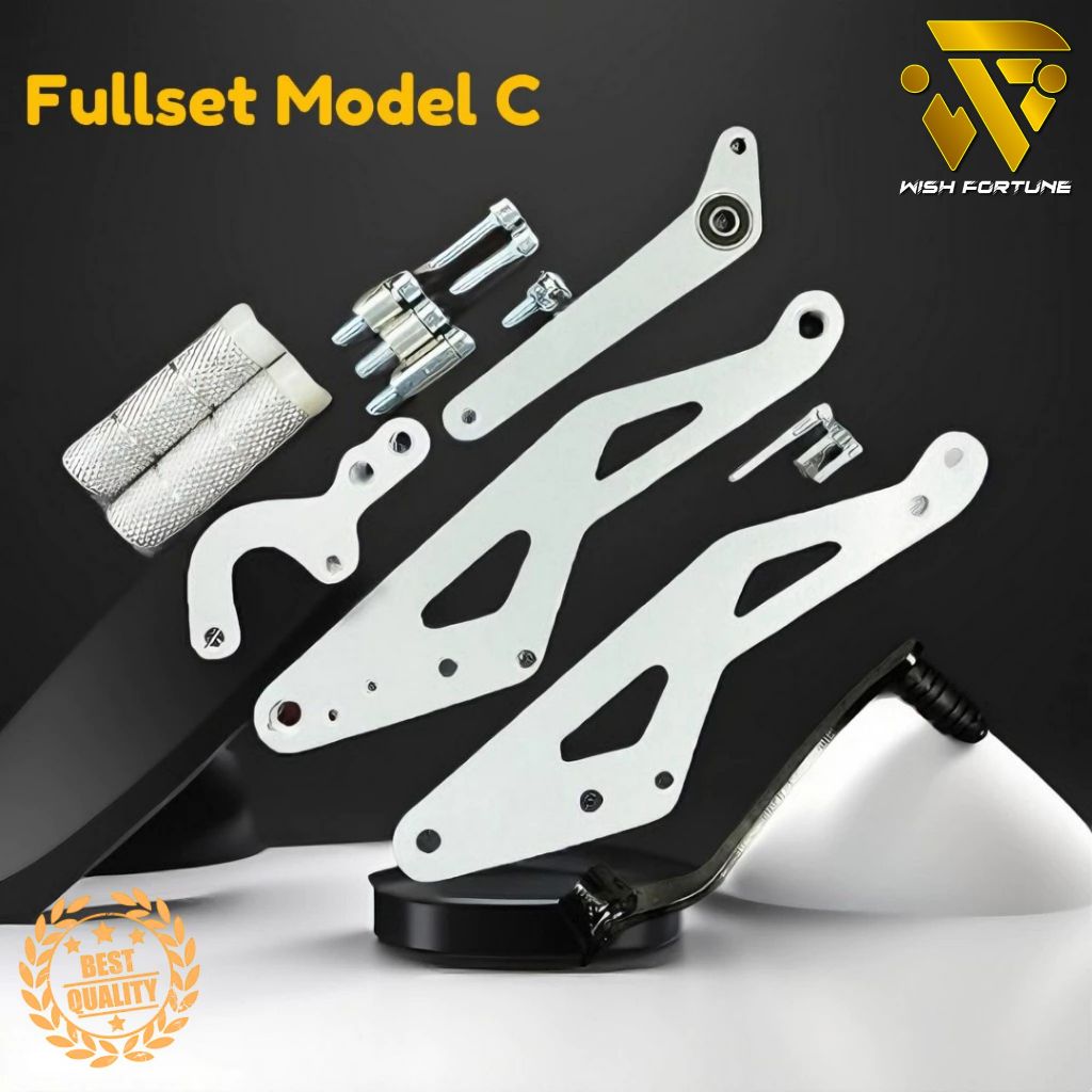 Underbon Step Underbone Costume Satria F/FU/FI Suzuki UB Satria F150 model Dural CNC TYPE C