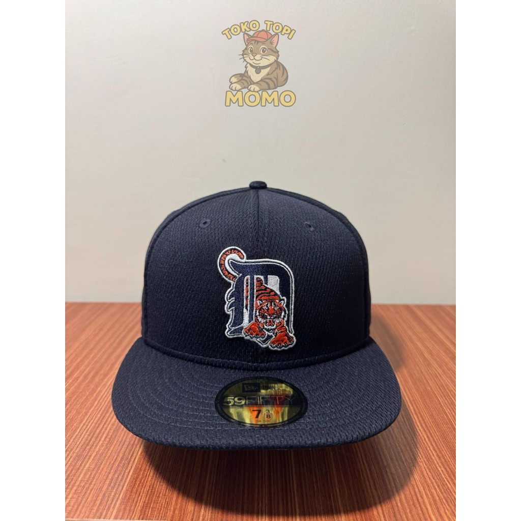 Topi Snapback Caps Detroit Tigers 2023 Club House Navy