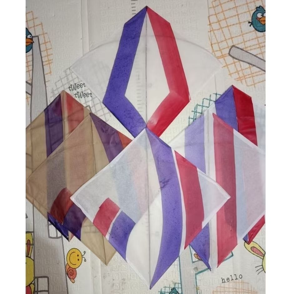 Layangan Jabrug Pulas kualitas Standart UK 54 100 Pcs