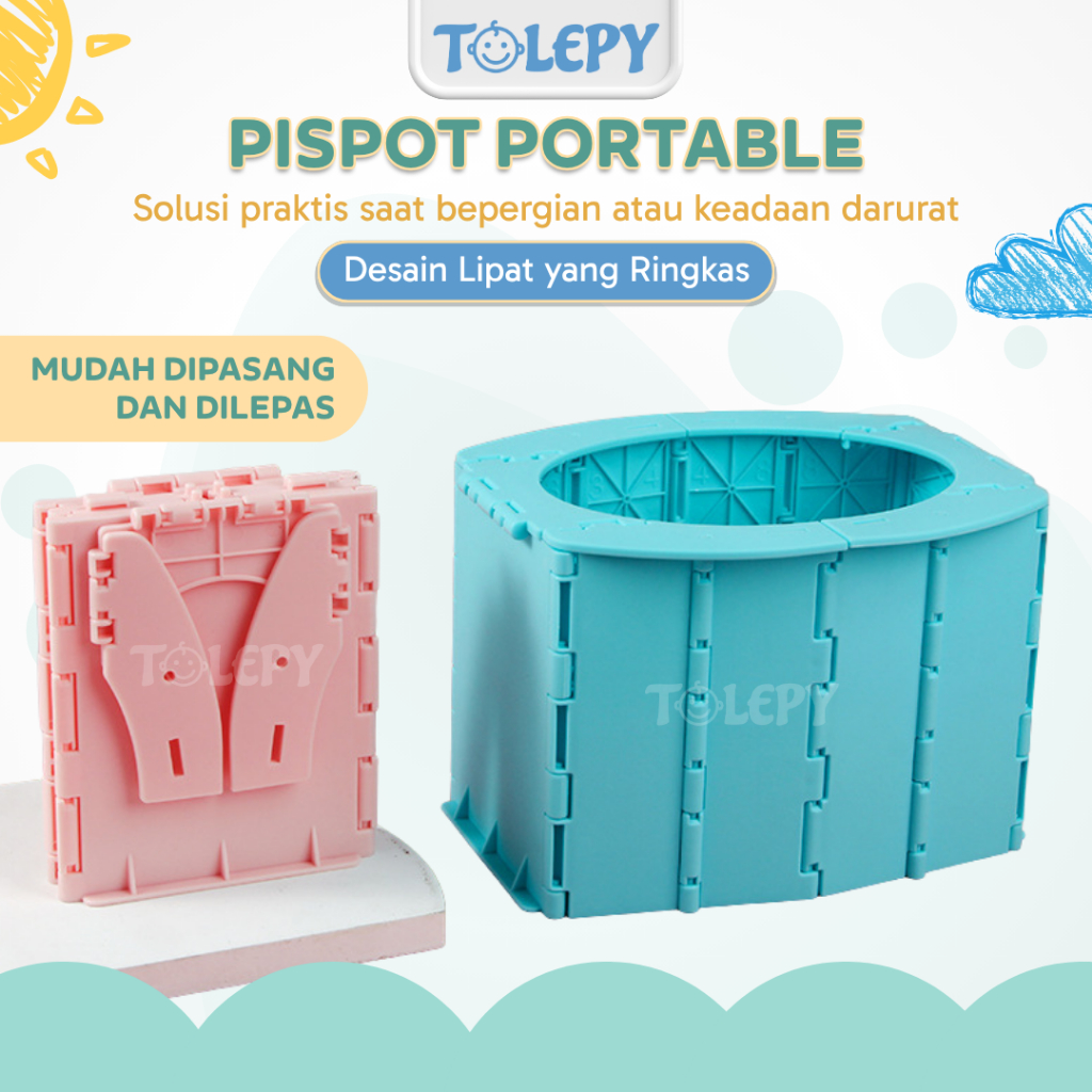 TOLEPY Pispot Lipat Portable Anak | Pispot Travel Anak