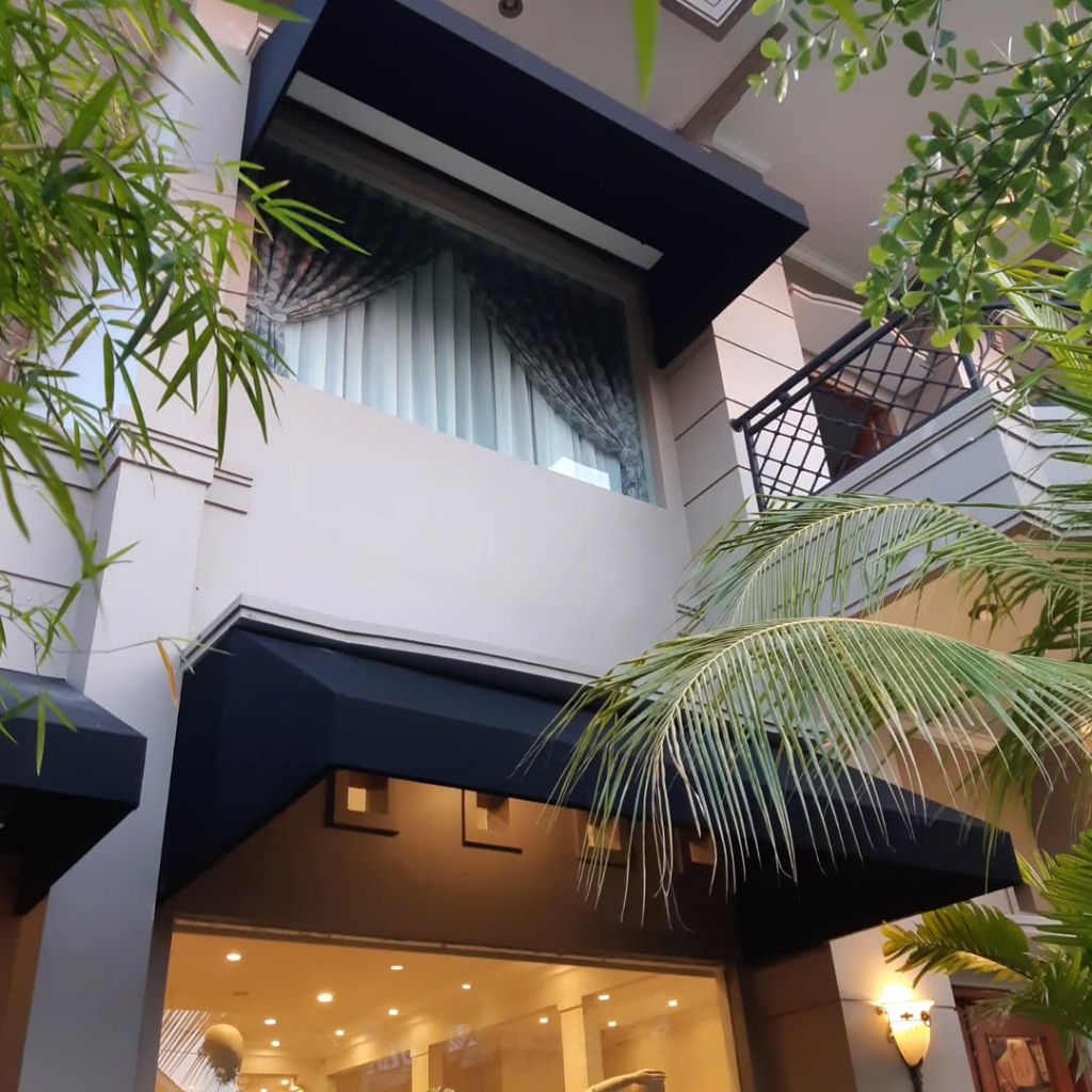 kanopi awning costum desain/kanopi kain anti air