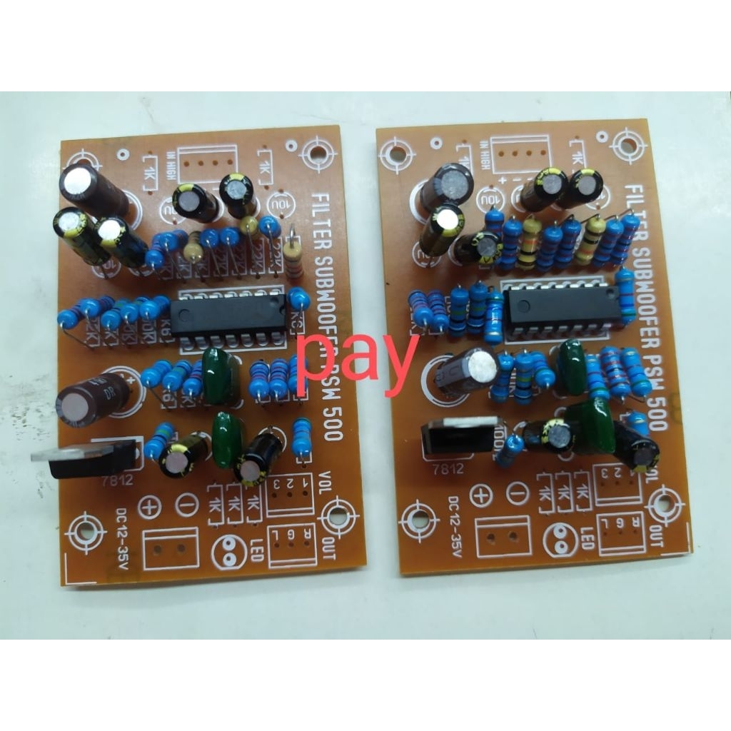 kit filter subwoofer psw 500