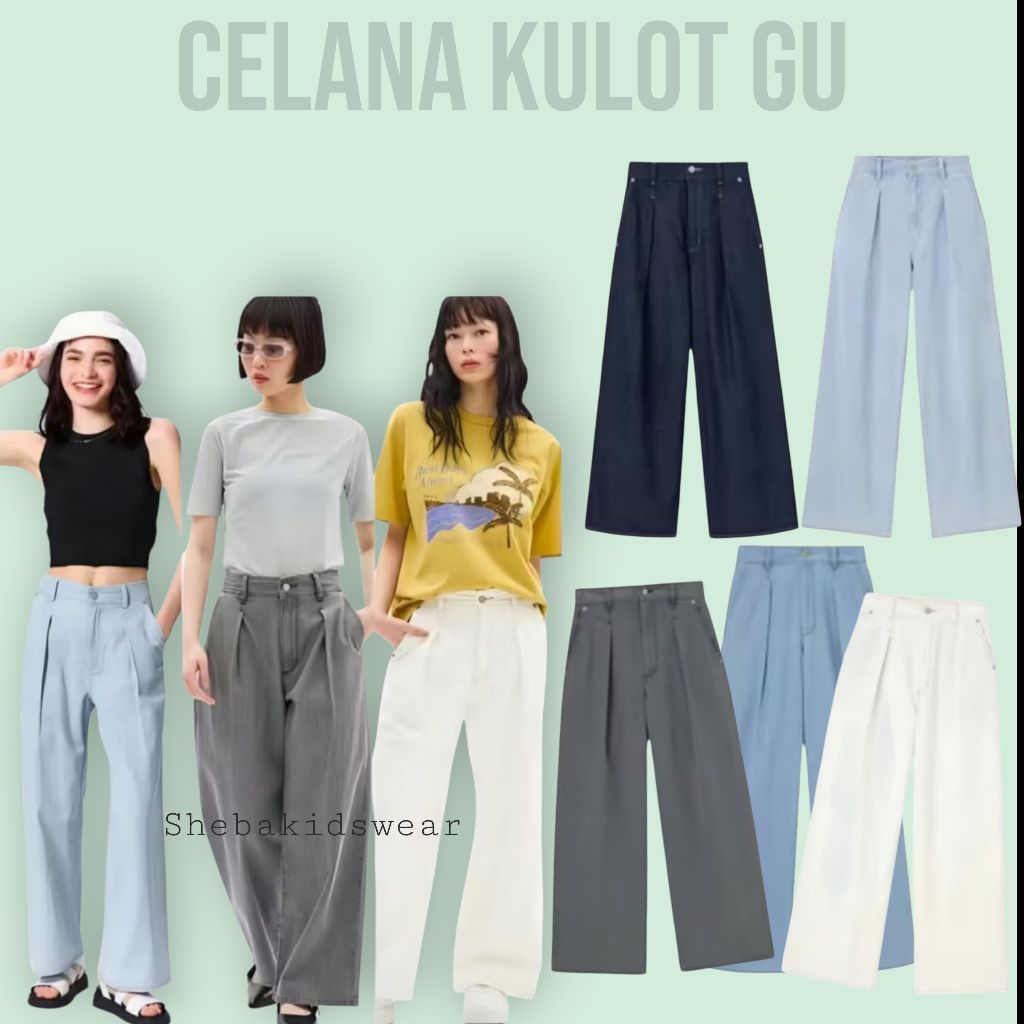Celana kulot GU