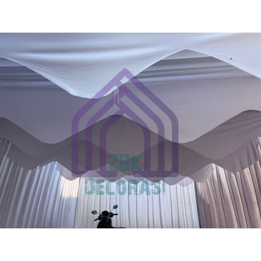 PLAFON ARUS GELOMBANG  - PLAFON TENDA MODEL GELOMBANG