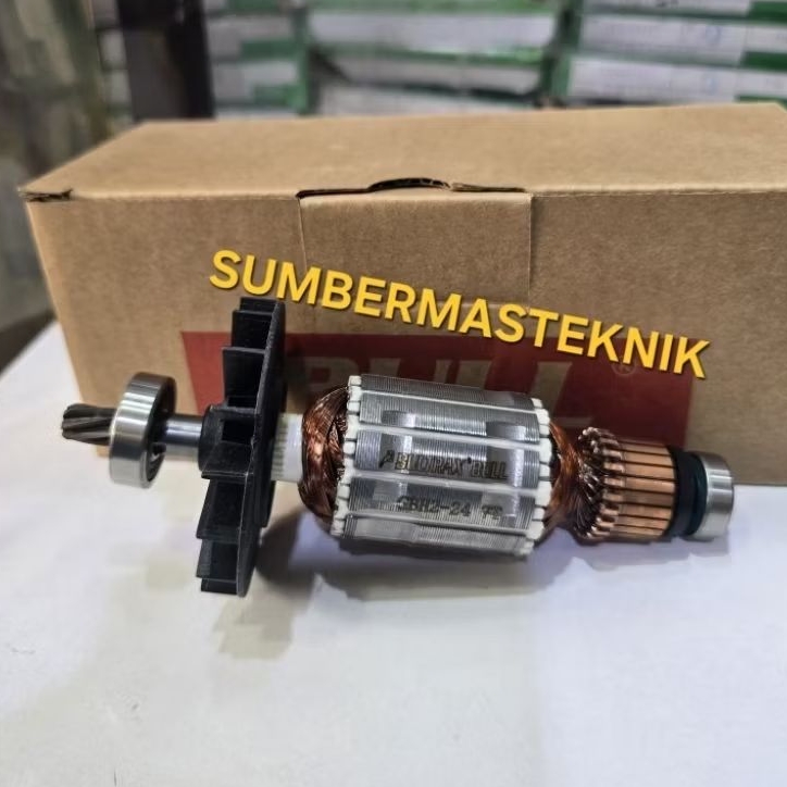 ARMATURE BOSCH GBH2-24 DRE ANGKER ROTOR MESIN ROTARY HAMMER BOSCH GBH 2-24 DRE BOSCH GBH2 24 BULL