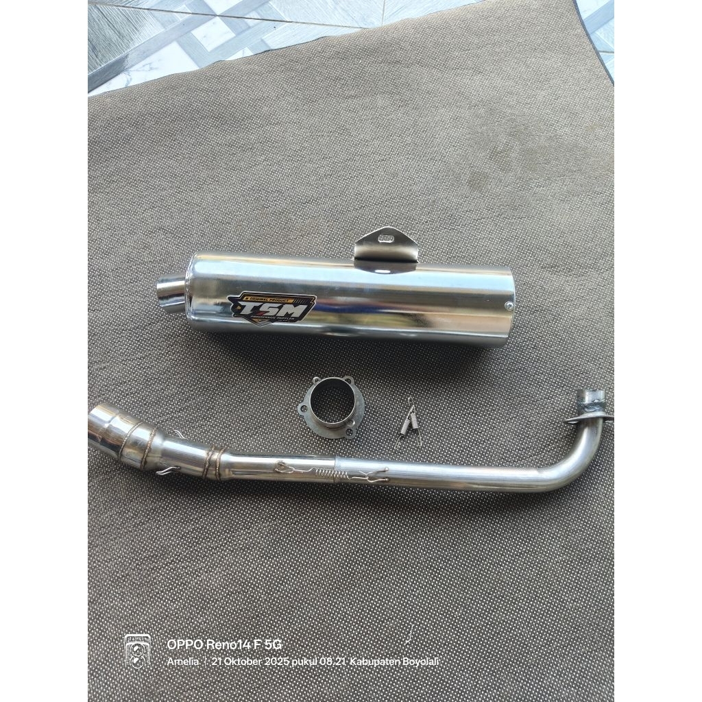 knalpot Ckd standar TSM Shogun smash Vega Jupiter z Revo lama Supra x lama grand