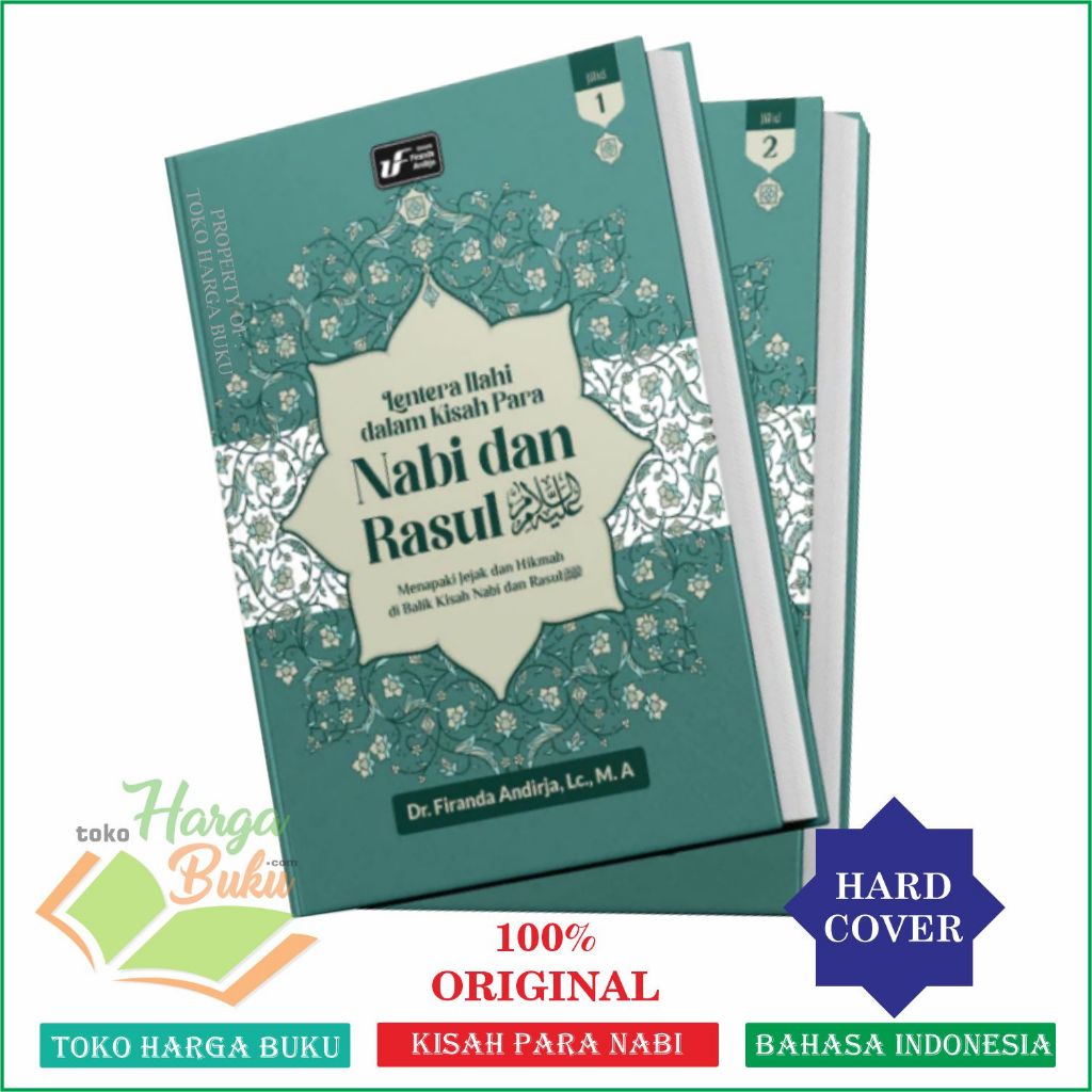 Paket 2 Buku Lentera Ilahi dalam Kisah Para Nabi dan Rasul Jilid 1 dan 2 Karya Ustad Firanda Andirja