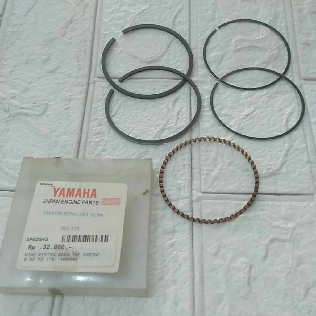RING PISTON ENGINE MZ175 0.50; YAMAHA