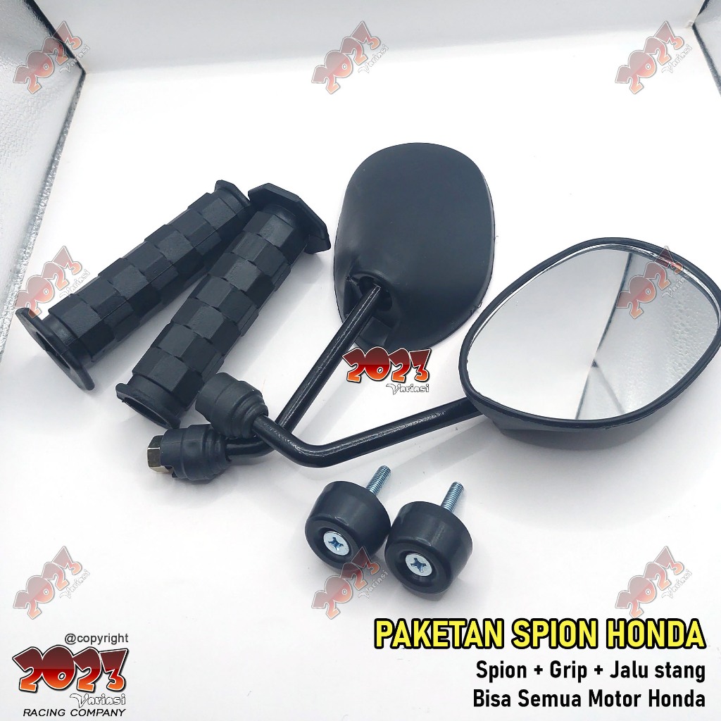 PROMO SPION KACA SPION BEAT,BEAT FI,BEAT ESP,SPACY FULLSET HANDGRIP JALU BISA SEMUA HONDA