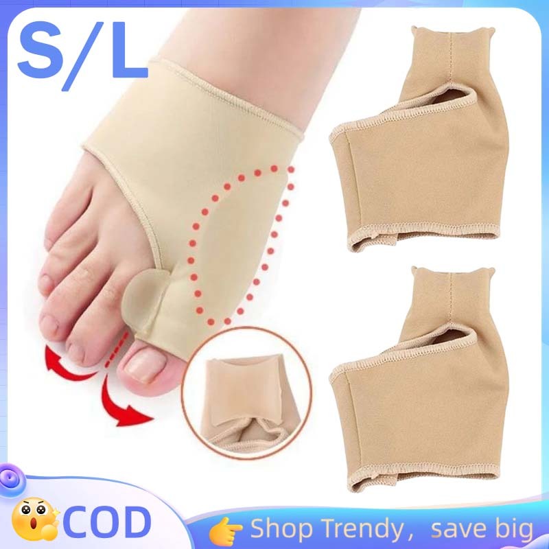 1 Pasang Corrector Bunion Jempol Corrector Alat Jari Kaki Bengkok Pelurus Jempol Kaki Bengkok