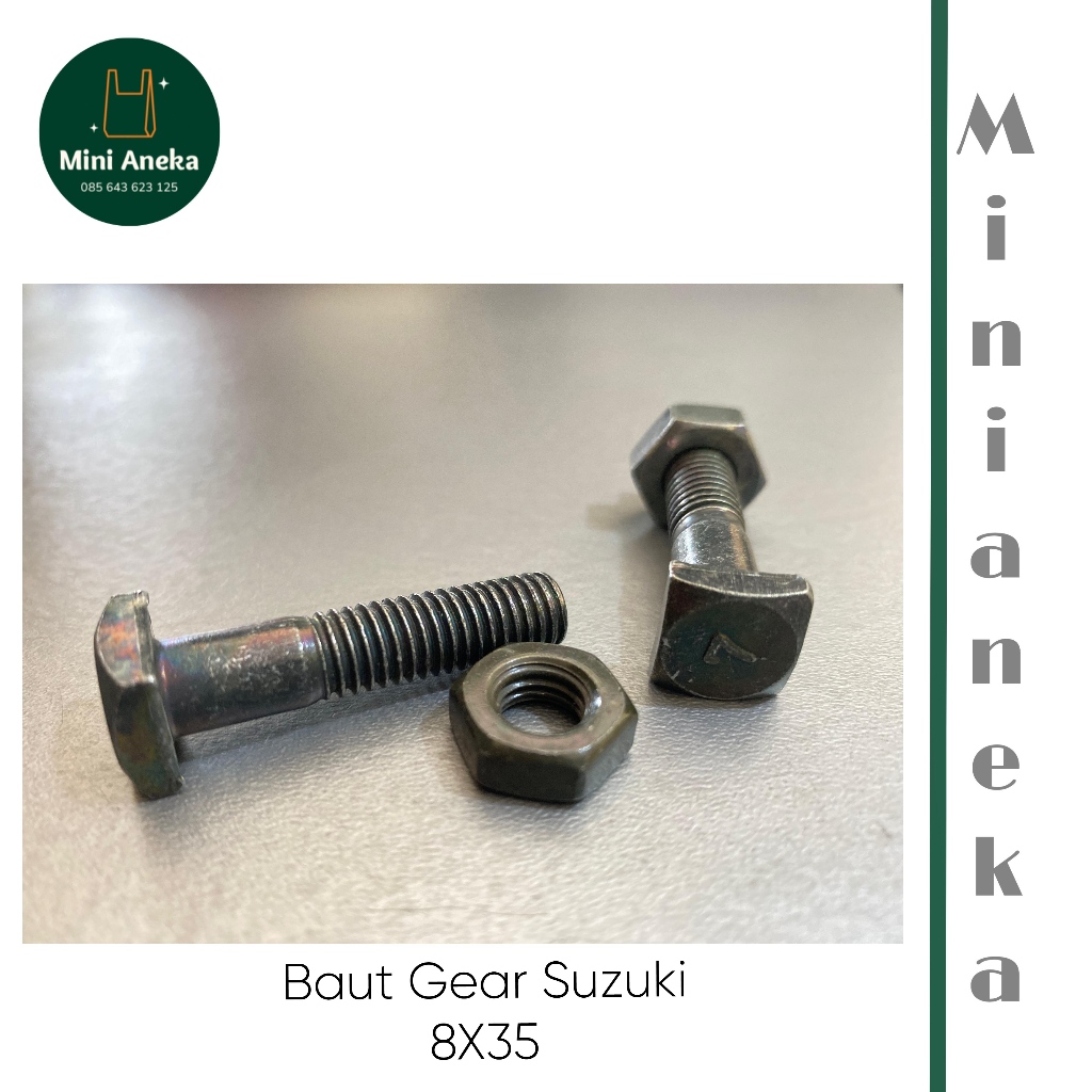 Baut Gear Suzuki 8x35 / Baut Gir Belakang Suzuki