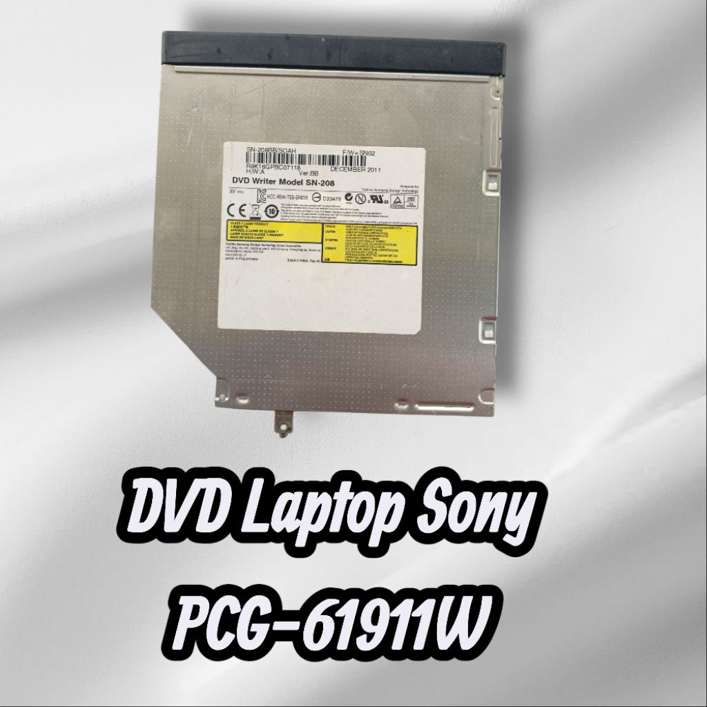 DVD Laptop Sony PCG-61911W