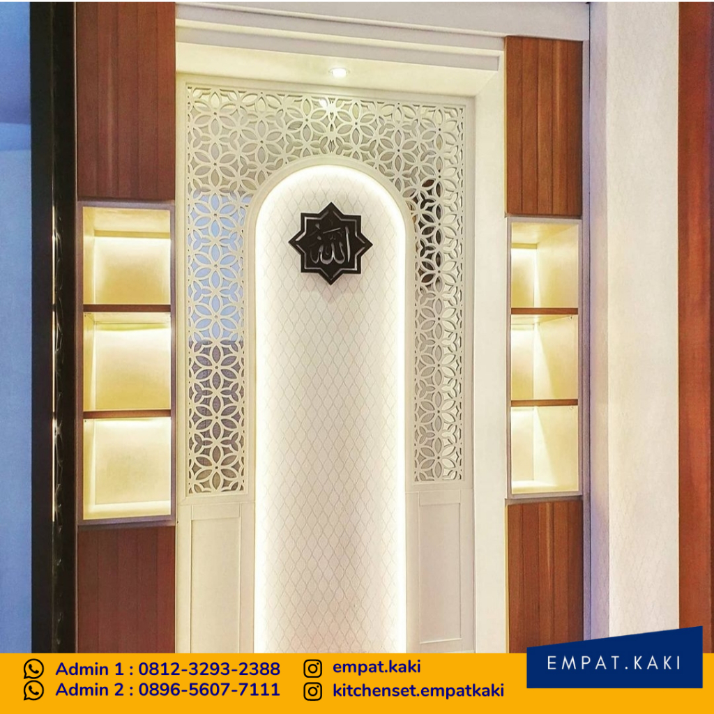 Mihrob musholla rumahan minimalis diskon gila gilaan